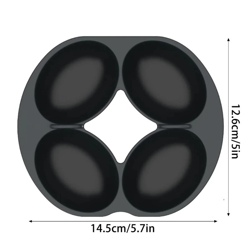 4 IN1 kiaušinių brakonieriai, skirti TM5 TM6 Maisto klasės PP kiaušinių virimo įrankiai Kiaušinių stovo formelės Daugiafunkcinis garintuvo padėklas Virtuvės gaminimo įtaisai