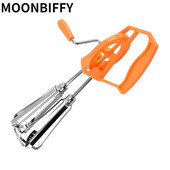 Hand Cranked Egg Beater Manual Egg Whisk Milk Frother Blender Cream Butter Stiring Foam Mixer Εργαλεία κουζίνας Whisk Hand Mixer