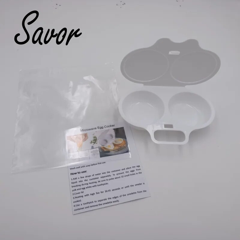 Maisto klasės Plastikinis mikrobangų krosnelės garintuvas Patogus virti pelėsių kiaušinių brakonierius virtuvės įtaisas keptas įrankis кухонные принадлености מטבח