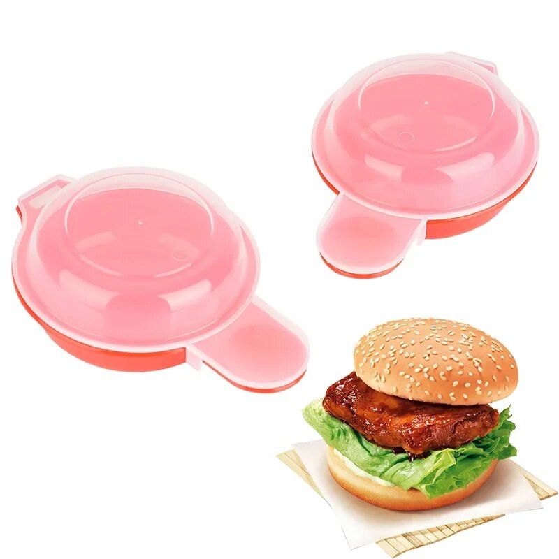 Easy Microwave Egg Hamburg Pancake Omelet Maker Cheese Egg Cooker Χάμπουργκερ Πρέσα κουζίνας Εργαλείο μαγειρέματος Bakeware