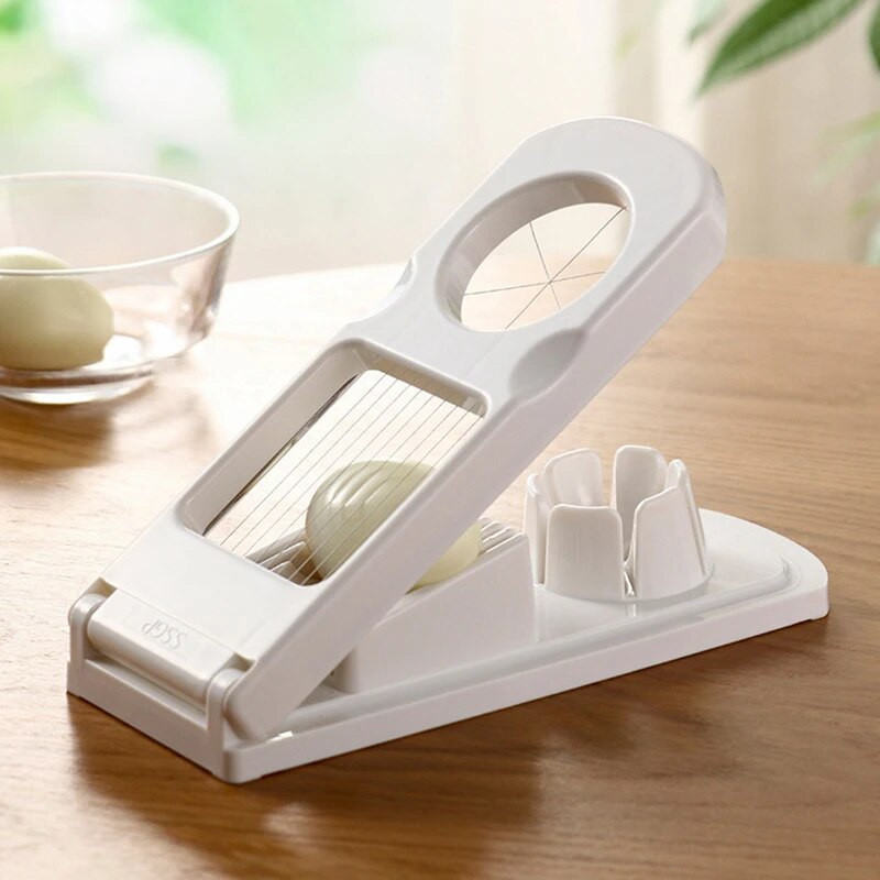 Kiaušinių pjaustyklė Inovatyvus, paprastas naudojimas Patogus be kvapo, taupantis laiką Virtuvės prietaisai kiaušiniams pjaustyti Kiaušinių pjaustyklė Tikrasis patvarus