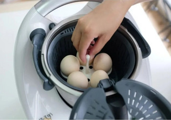 Σχάρα αυγών ατμού Πολυλειτουργική κατσαρόλα ατμομάγειρας Δίσκος αυγών λαθροθήρων Βάση κουζίνας μαγειρικά σκεύη για Thermomix TM6 TM5 TM31