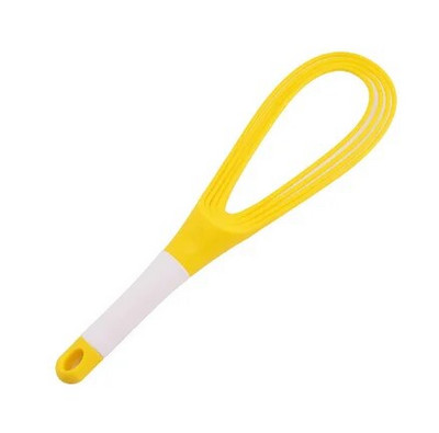 Višenamjenski rotacijski ručni mikser za mućenje jaja, mini plastični kuhinjski pjenjač za jaja, alat za pečenje, mješalica za jaja, silikon, ekološki prihvatljiv