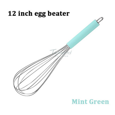 Nerūdijančio plieno rankinis kiaušinių plakiklis silikoninis balionas kepimo įrankiai pienas grietinėlė sviesto plakiklis maišytuvas Virtuvės priedai dalykėliai