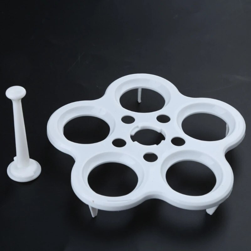 Kietai virinama kiaušinių viryklė 5 Kiaušiniams be lukštų su kiaušinių baltymo skyrikliu Kiaušinių viryklė Virimo įrankiai Dropshipping