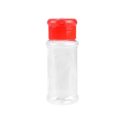 Προμήθειες κουζίνας 100ml Βάζο μπαχαρικών Πλαστικό μπουκάλι καρυκεύματα αποθήκευσης βότανα Τσίλι σε σκόνη Βάζο καρυκεύματα BBQ Βάζο αποθήκευσης καρυκευμάτων