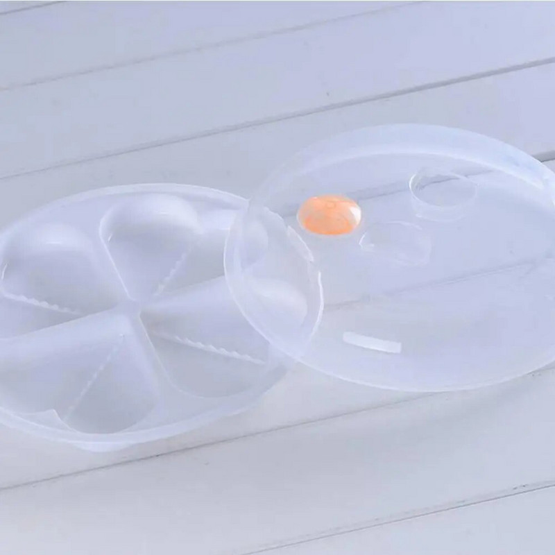 Grotelės Mikrobangų krosnelė Kiaušinių viryklė Kūrybiška širdies formos karščiui atspari temperatūrai kiaušinių formavimo katilas virtuvės gaminimo įrankis