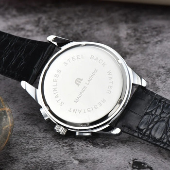Maurice Lacroix Aikon Tide Мъжки часовник с гумена каишка Водоустойчив кварцов смарт часовник за мъже Спорт Reloj Hombre Луксозен AAA часовник