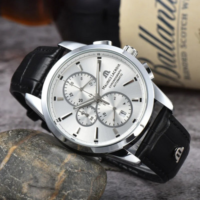 Maurice'as Lacroix Aikon Tide vyriškas laikrodis su guminiu dirželiu, vandeniui atsparus kvarcinis išmanusis laikrodis vyrams Sportas Reloj Hombre Prabangus AAA laikrodis