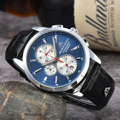 Maurice'as Lacroix Aikon Tide vyriškas laikrodis su guminiu dirželiu, vandeniui atsparus kvarcinis išmanusis laikrodis vyrams Sportas Reloj Hombre Prabangus AAA laikrodis