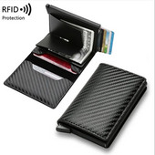 Tippkvaliteediga rahakotid Meeste Rahakott Mini Rahakott Isane Vintage Pruun Nahast Rfid-kaardihoidja Rahakott Väike nutikas Rahakott Taskuga rahakott