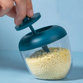 Αναδευτήρας αλατιού κουζίνας Βάζο καρυκευμάτων με κουτάλι πιπέρι Κουτί καρυκευμάτων Ανθεκτικό στην υγρασία Εργαλείο μπαχαρικών Salt Shaker organizer gadget κουζίνας