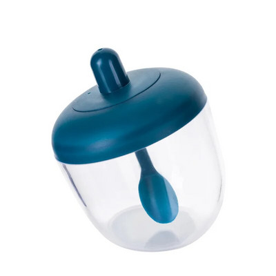 Kuhinjska soljenka Staklenka sa žlicom Kutija za začine za papar Alat za začine otporan na vlagu Solanica Organizator kuhinjskih gadgeta