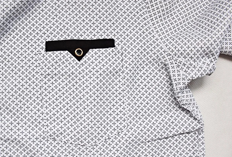 Fehér, nagy méretű, 4XL-es férfi ing 2023 új, hosszú ujjú karcsú, gombos gallérral jó minőségű nyomott üzleti ingek