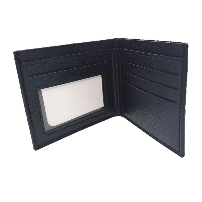 Naujo stiliaus mini plonas vyriškas piniginės kortelių laikiklis vyriškas piniginės monetų maišelis ID kortelių laikiklis Trumpas drobinis kortelių laikiklis Piniginė Cartera Hombre