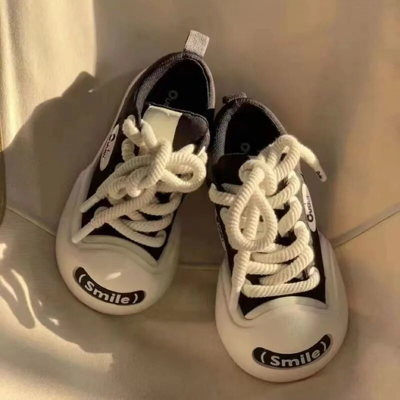 Pantofi vulcanizati de damă 2023, pantofi sport cu platformă, cu șireturi, de designer de lux, în aer liber, pantofi casual confortabili, pantofi de damă