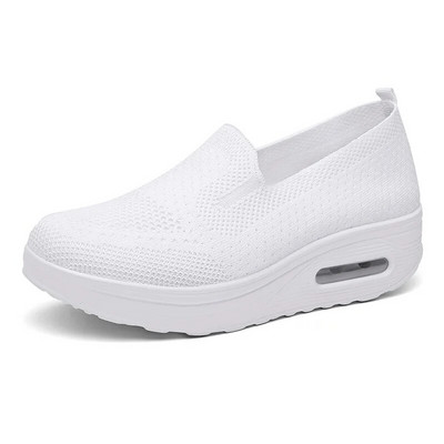 Tenisice Ženska sportska obuća Mrežasta ležerna vulkanizirana obuća Prozračna platforma Teniske natikače Ženske hodajuće Zapatillas Mujer