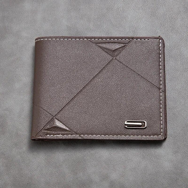 Monetų piniginė Daugiafunkcis verslo laisvalaikio vyriškas piniginė didelės talpos madingas vandeniui atsparus kortelių krepšys