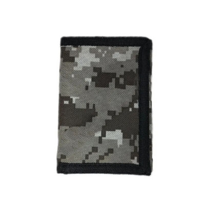 Portofel casual cu trei ori pentru bărbați, bărbați, femei, tineri, noutate, geantă de bani, poșetă, cu fermoar, pentru monede, card de identitate, buzunar, copii