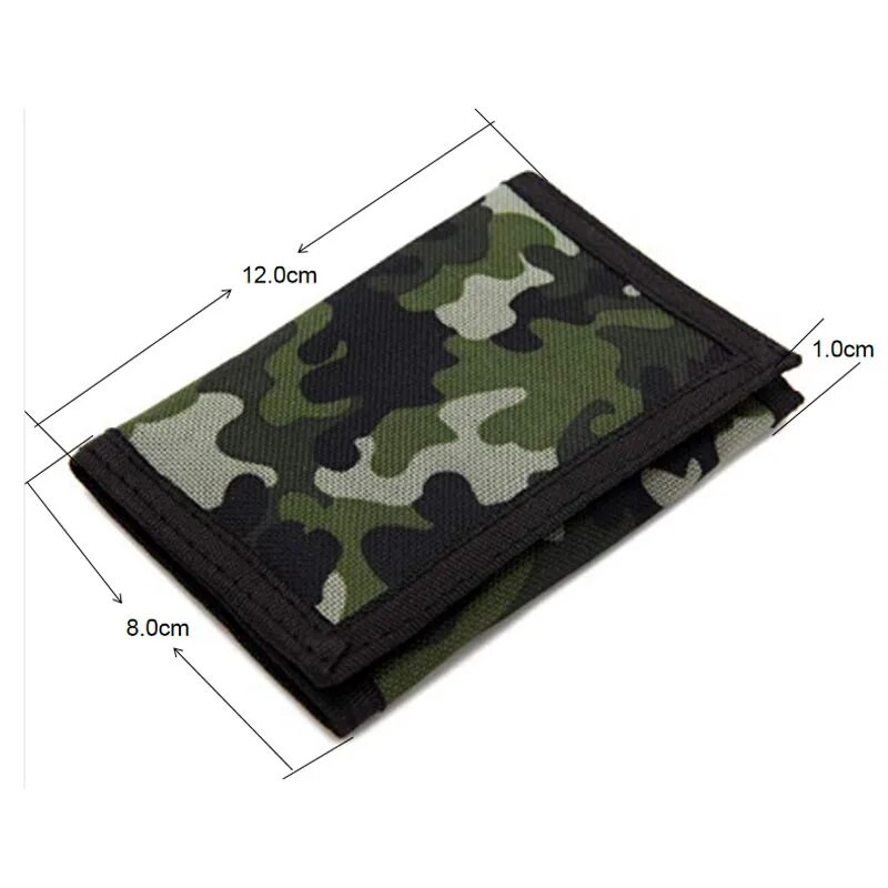 Trostruki ležerni novčanik za muškarce Muškarci Žene Mlade Nova torbica za novac Torbica s patentnim zatvaračem Držač za osobne iskaznice Džep za djecu