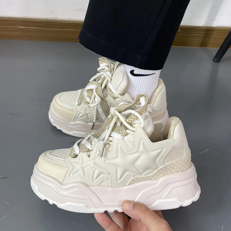 Ins National Fashion Platform Increased XINGX Bread Muške i ženske 2023. Jesen i zima Nova sportska ležerna obuća za par