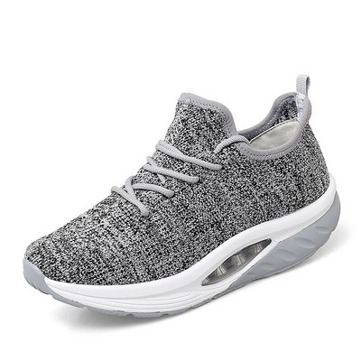 Ženske tenisice Platforma Toning Wedge Zapatillas Sportska obuća za žene Swing Tenisice za mršavljenje Fitness Teretana Obuća za hodanje PU