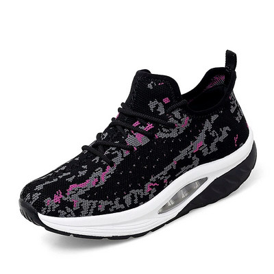 Ženske tenisice Platforma Toning Wedge Zapatillas Sportska obuća za žene Swing Tenisice za mršavljenje Fitness Teretana Obuća za hodanje PU