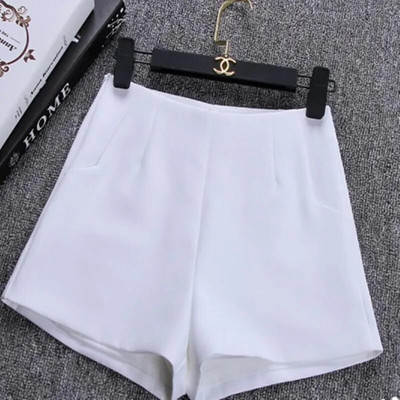 Pantaloni scurți pentru femei Fuste cu talie înaltă Pantaloni scurți pentru costum casual, negru, alb, pentru femei, pantaloni scurti pentru femei