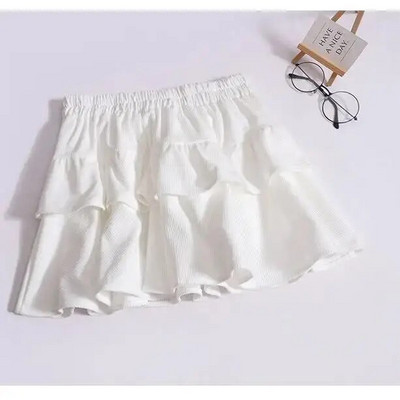 GUILANTU Vintage κοτλέ γυναικείο σορτς καλοκαιρινό casual ελαστικό ψηλόμεσο φαρδύ κοντό παντελόνι μασίφ παντού ταιριαστό φαρδύ σορτς γυναίκα