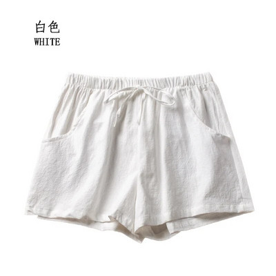 Pantaloni scurți casual de in Pantaloni scurți de antrenament de gimnastică pentru femei Pantaloni scurți din bumbac Pantaloni scurți cu talie înaltă, negri, pentru femei, Pantaloni scurți pentru femei, sport pentru femei