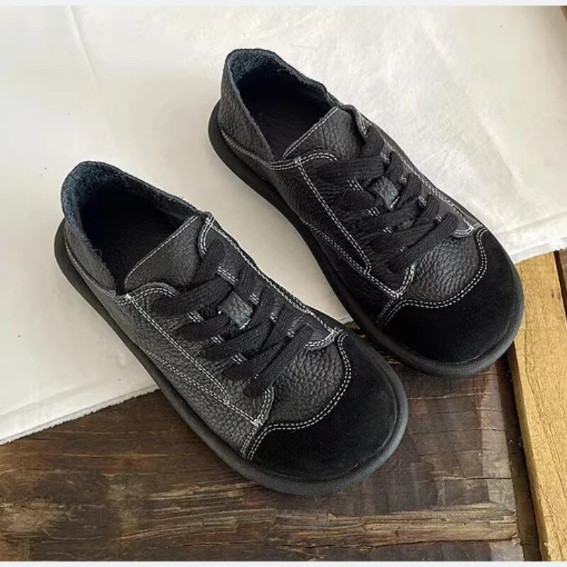 2024. aasta naiste kingad 2024. aasta kuum sooduspaelad, ühevärvilised naiste vulkaniseerivad kingad Kvaliteetsed naiste tossud ümmarguse peaga vabaajajalatsid