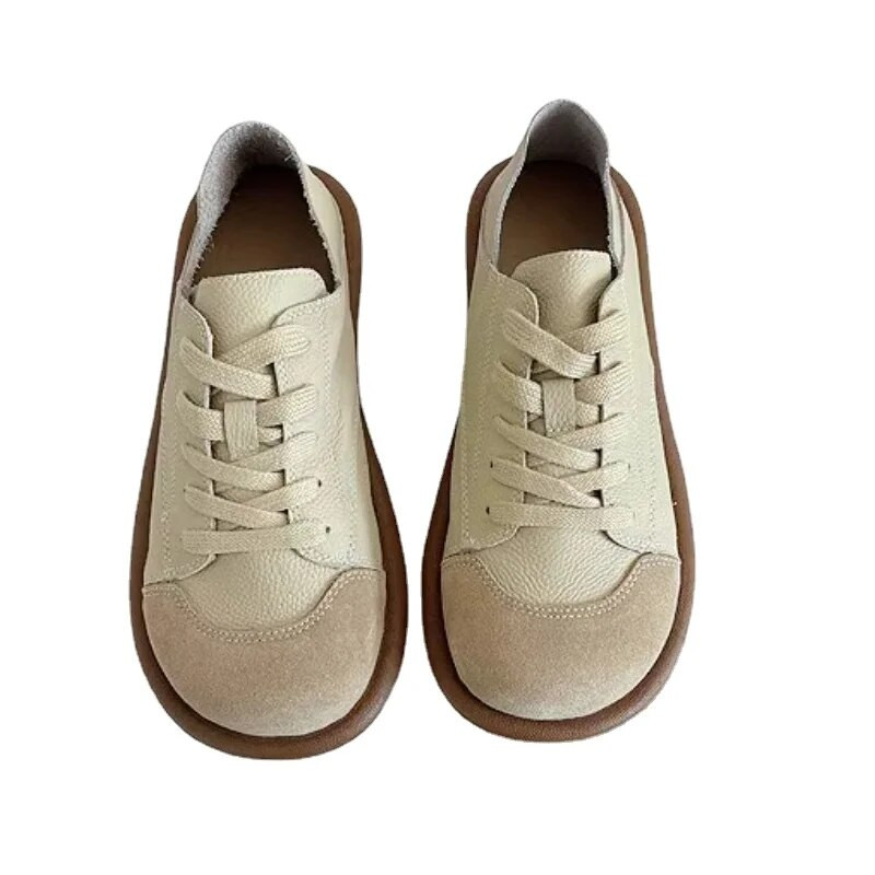 2024. aasta naiste kingad 2024. aasta kuum sooduspaelad, ühevärvilised naiste vulkaniseerivad kingad Kvaliteetsed naiste tossud ümmarguse peaga vabaajajalatsid