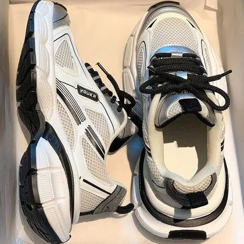 Cipele za žene Kauzalne tenisice Cipele s platformom Tenisice na preklop Tenisice s košaricom Ležerne debele cipele veličine 43 Zapatos De Mujer