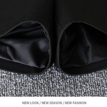 Κοστούμι σορτς Bootcut Σορτς Γυναικεία Άνοιξη Φθινόπωρο Νέο 2023 Μόδα Ψηλόμεση Slim A-Line Ευέλικτο φαρδύ θηλυκό σορτς
