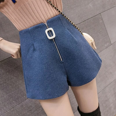 Női, magas derekú, széles szárú nadrágok bő cipzáras patchwork Vintage divatos ruházat minden meccs egyszerűség őszi újdonság