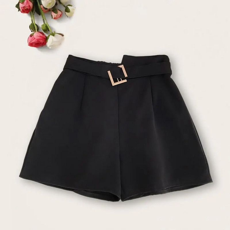 Vasaros laisvalaikio šortai reguliuojamu juosmeniu, laisvai tinkantys korėjietiško stiliaus prašmatnūs, pritaikyti apatiniai kišenės kasdieniai koledže kvėpuojantys madingi