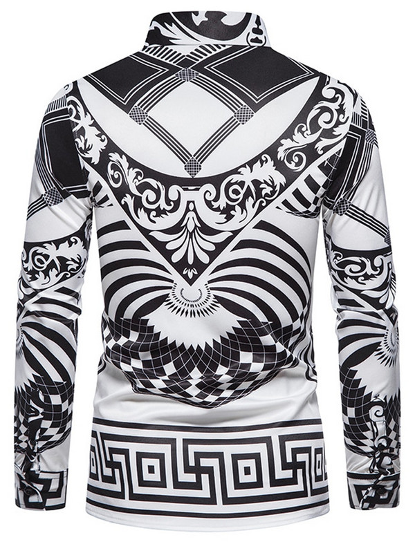 6XL 2023 Poslovno ležerna karirana košulja Muška vjenčanica Tanka odjeća za društvene zabave Boutique modni print Muška košulja dugih rukava