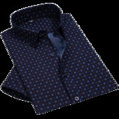 Modne ljetne ležerne košulje s printom za muškarce kratkih rukava prugasta svečana košulja Buiness tanka jednobojna uredska meka košulja standardnog kroja