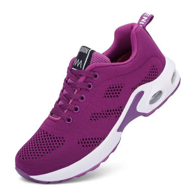 Ženske modne sportske tenisice s mekim dnom na zračnom jastuku, mrežaste prozračne cipele za slobodno vrijeme za žene 2021. zapatillas Mujer