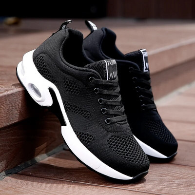 Ženske modne sportske tenisice s mekim dnom na zračnom jastuku, mrežaste prozračne cipele za slobodno vrijeme za žene 2021. zapatillas Mujer