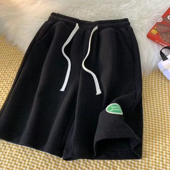 Γυναικείο σορτς Καλοκαιρινό μονόχρωμο Φαρδύ κοντό παντελόνι Ψηλόμεση Αθλητικά Γυναικεία ρούχα 2023 Casual fashion σορτς για γυναίκες