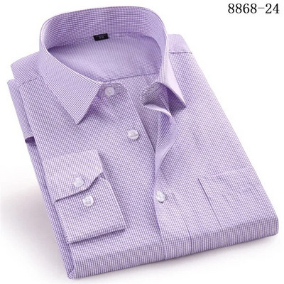 4XL 5XL 6XL 7XL 8XL Cămașă de afaceri casual pentru bărbați cu mâneci lungi Alb Albastru Negru Cămăși de rochie socială pentru bărbați inteligenti pentru Plus