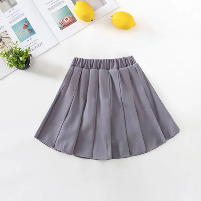 Dječja odjeća Suknje za djevojčice Karirane plise Princess 2-12 godina Dječja kratka suknja Ljetni dječji kostim Odaberite 8 boja