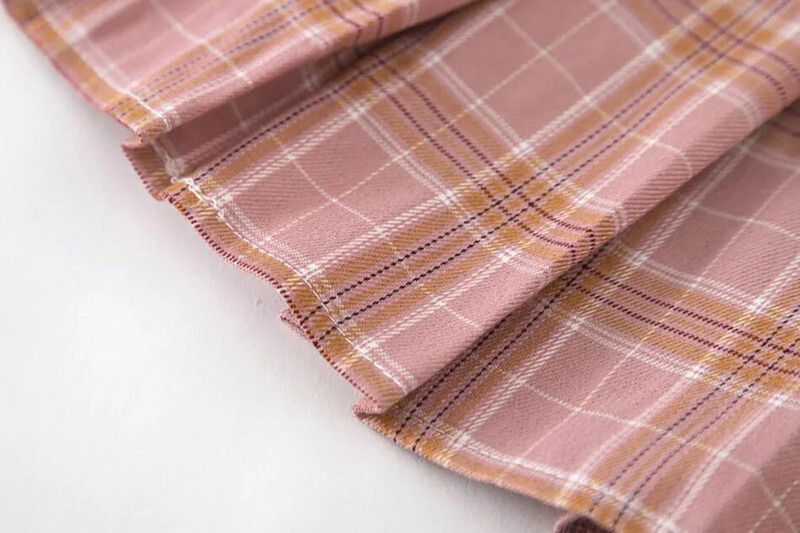 Dječja odjeća Suknje za djevojčice Karirane plise Princess 2-12 godina Dječja kratka suknja Ljetni dječji kostim Odaberite 8 boja