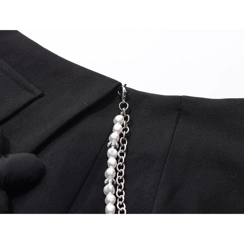 Mergaičių sijonai Vintažiniai vaikams Saldūs klostuoti sijonai Grandinė Pearl aukšto juosmens sijonai Mokykliniai paaugliai Mergaičių drabužiai 3 4 6 8 10 12 14 m.