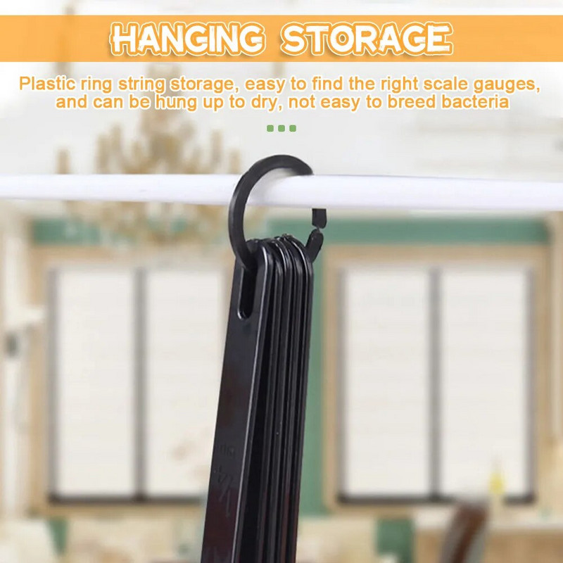 5/10 KOM sa vagom Mjerna žlica Žličica Višenamjenska žlica Brašno za pečenje kolača Mjerna posuda za hranu Domaća kuhinja Alati za kuhanje