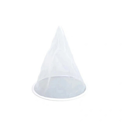 1 buc Filtru de miere albă ecran con nailon cu fibre de miere strat de plasă purificator Echipament pentru apicultura Instrumente pentru albine