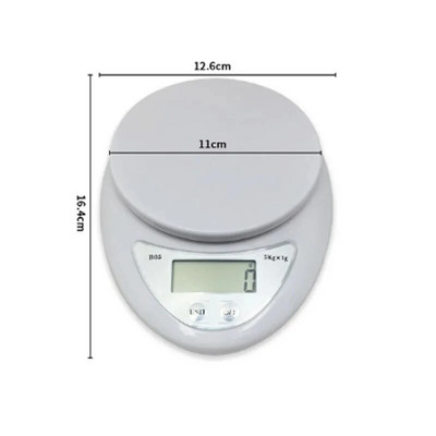 5kg/1g nešiojamos skaitmeninės svarstyklės LED elektroninės svarstyklės Pašto maisto balanso matavimo svoris LED elektroninės svarstyklės virtuvės prietaisai
