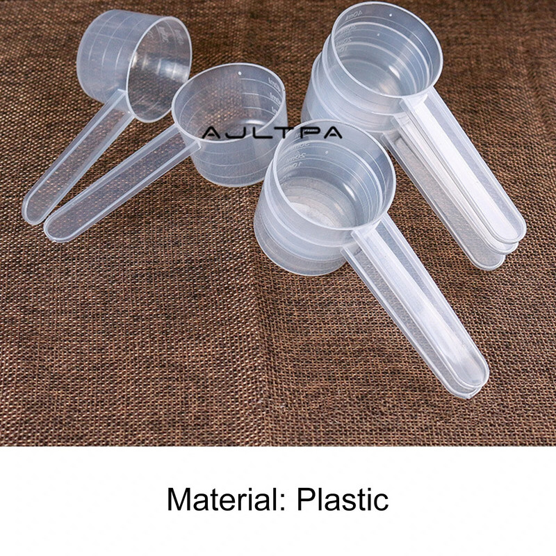 20 g šaukštas atskirai supakuotas 40 ml plokščiadugnis šaukštas 20 g matavimo šaukštas su permatomu plastikiniu matavimo šaukštu 40 ml