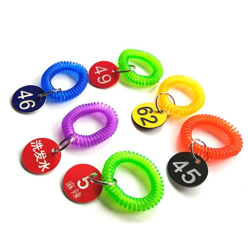 Apvali numeruota etiketė Auginimo ūkio avilys Bitininkystės dėžutės eilės numeriai Gyvūnų galvijų žymeklis Daugiafunkcis